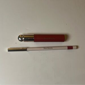 Rare Beauty Neutral Lip Duo Lip Oil-delight & Matte Lip Liner - Admired